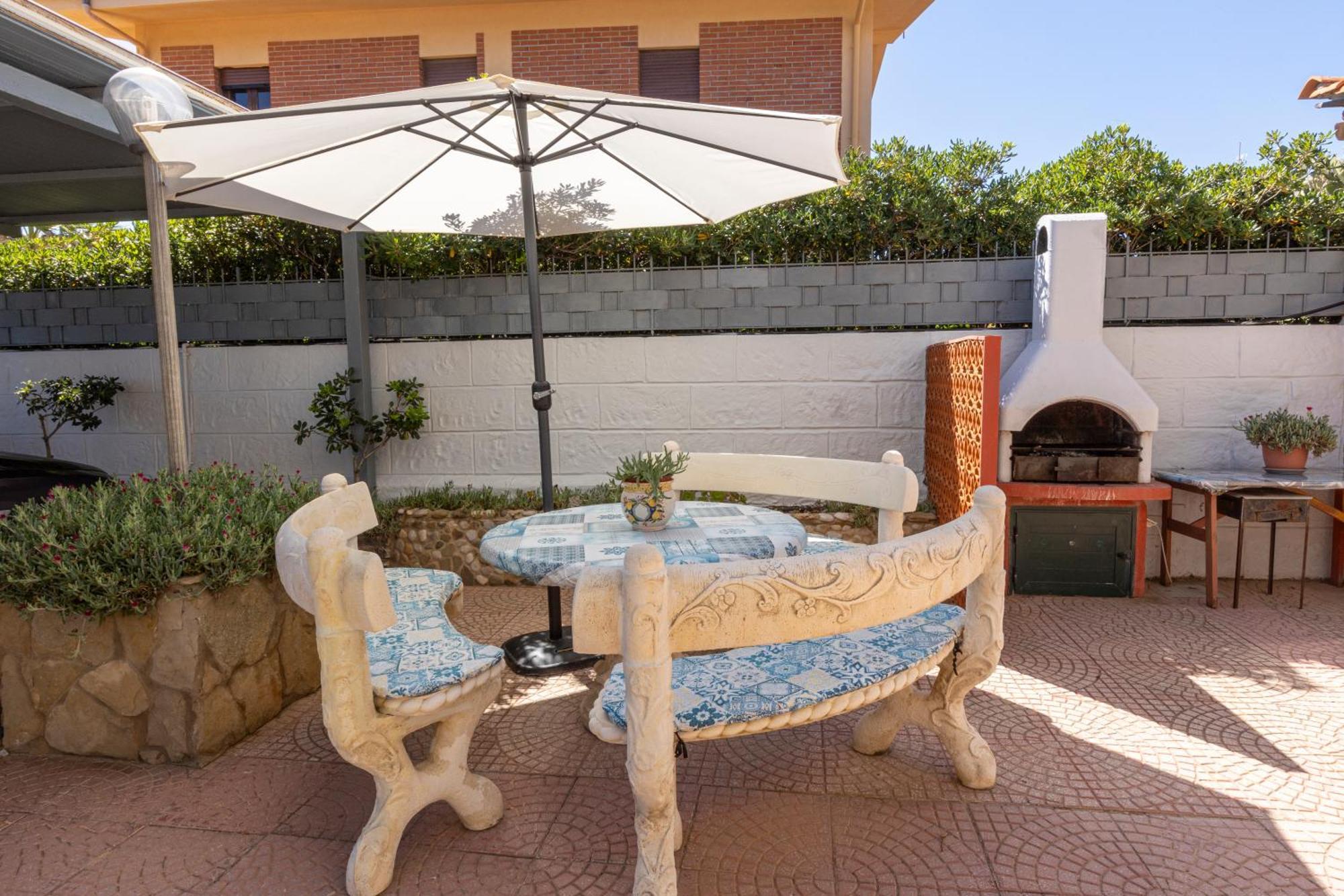 트라페토 Casa Vacanza Barbera - In Riva Al Mare 빌라 외부 사진